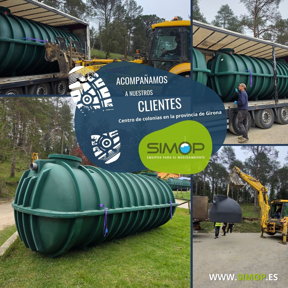 🚛 Nueva instalación SIMOP rumbo a Girona 🌿