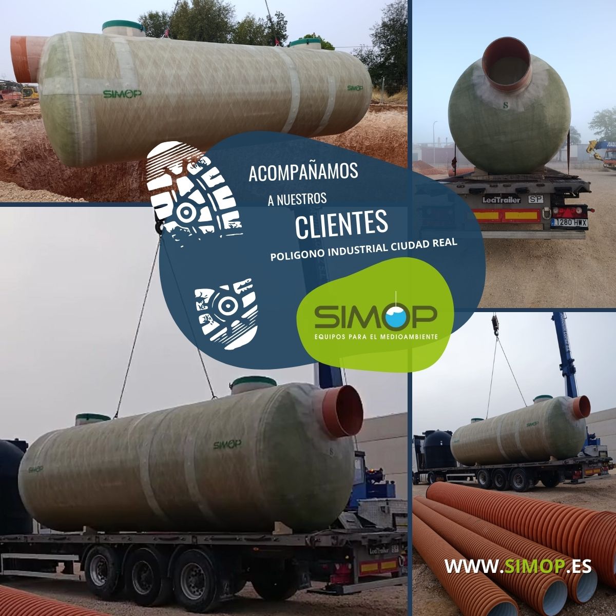 🌧️ En SIMOP ESPAÑA seguimos aportando soluciones efectivas para la gestión de aguas pluviales en grandes superficies.